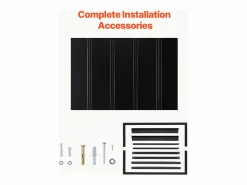 Marquesina para Puerta de Entrada SucceBuy, 143 x 61 cm, Marquesina Exterior de Metal, Estructura de Acero, Protección contra la Lluvia, para Puertas de Entrada^ New