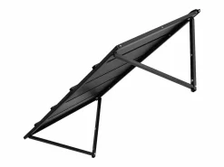 Marquesina para Puerta de Entrada SucceBuy, 143 x 61 cm, Marquesina Exterior de Metal, Estructura de Acero, Protección contra la Lluvia, para Puertas de Entrada^ New
