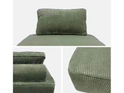 Módulo para sofá modular de pana, 1 plaza^Sweeek Hot