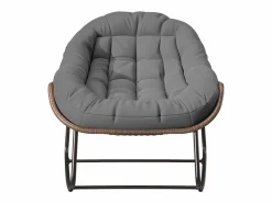 Mecedora - Mecedora extragrande - con asiento tapizado,^