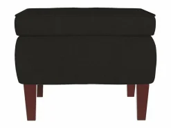 vidaxl Sillón Balancín|Mecedora con respaldo alto de terciopelo y madera maciza