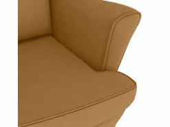 Mecedora con respaldo alto de terciopelo marrón y madera maciza^vidaxl Discount