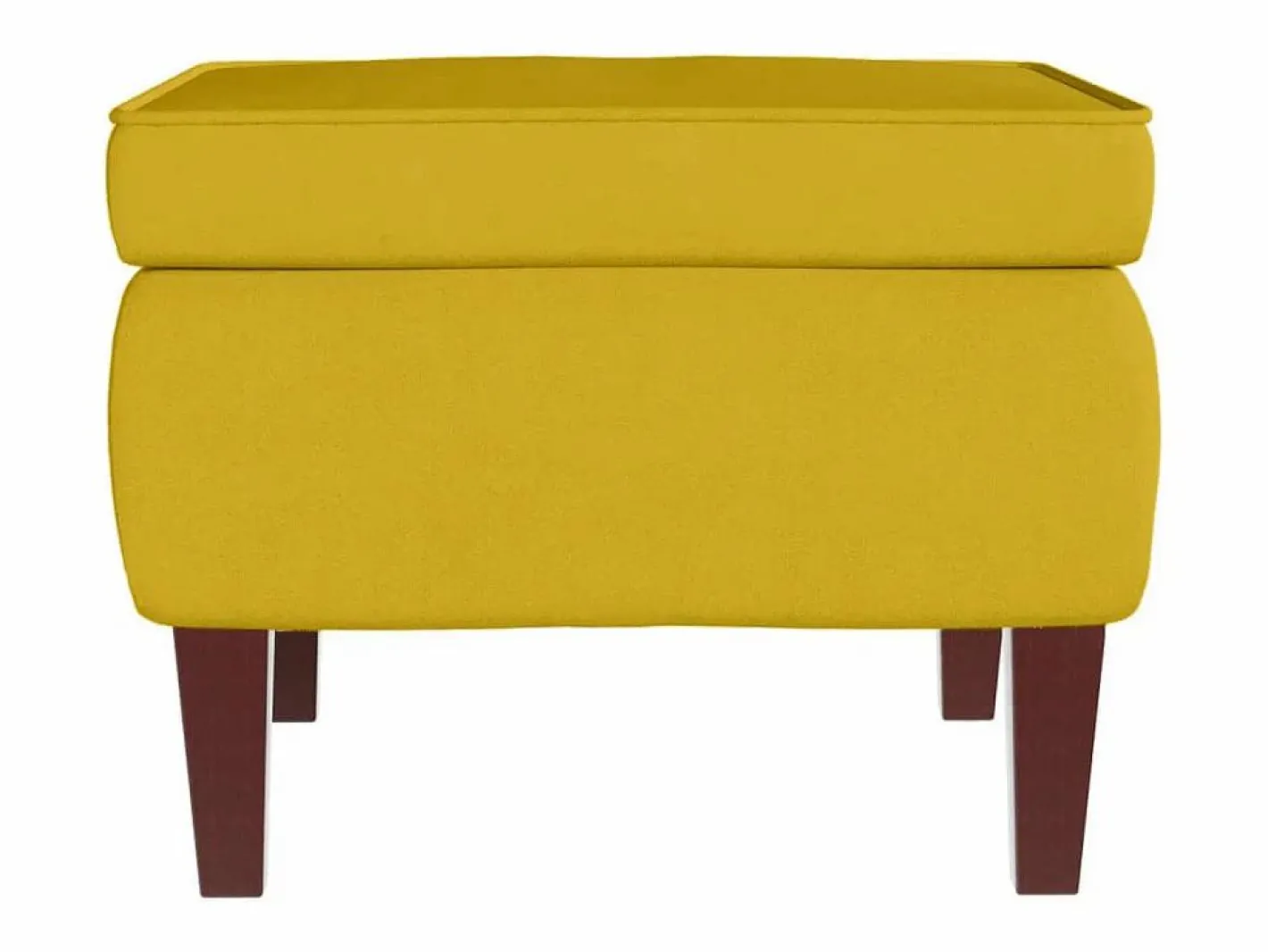 vidaxl Mecedora con respaldo alto de terciopelo madera maciza Amarillo Online