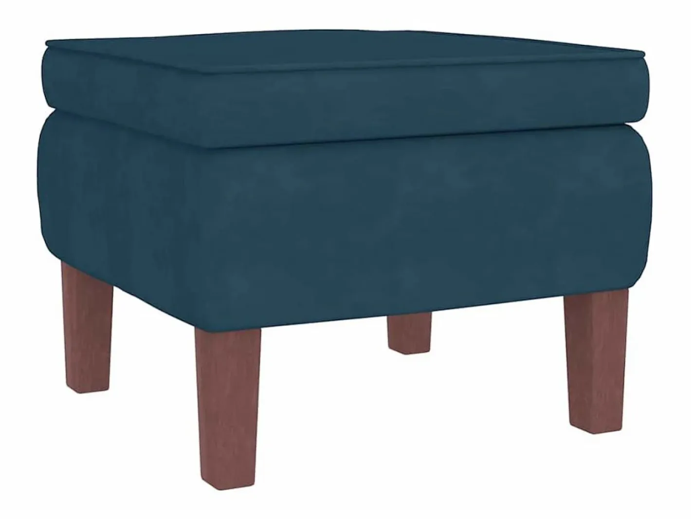 Mecedora con respaldo alto de terciopelo y madera maciza^vidaxl Sale