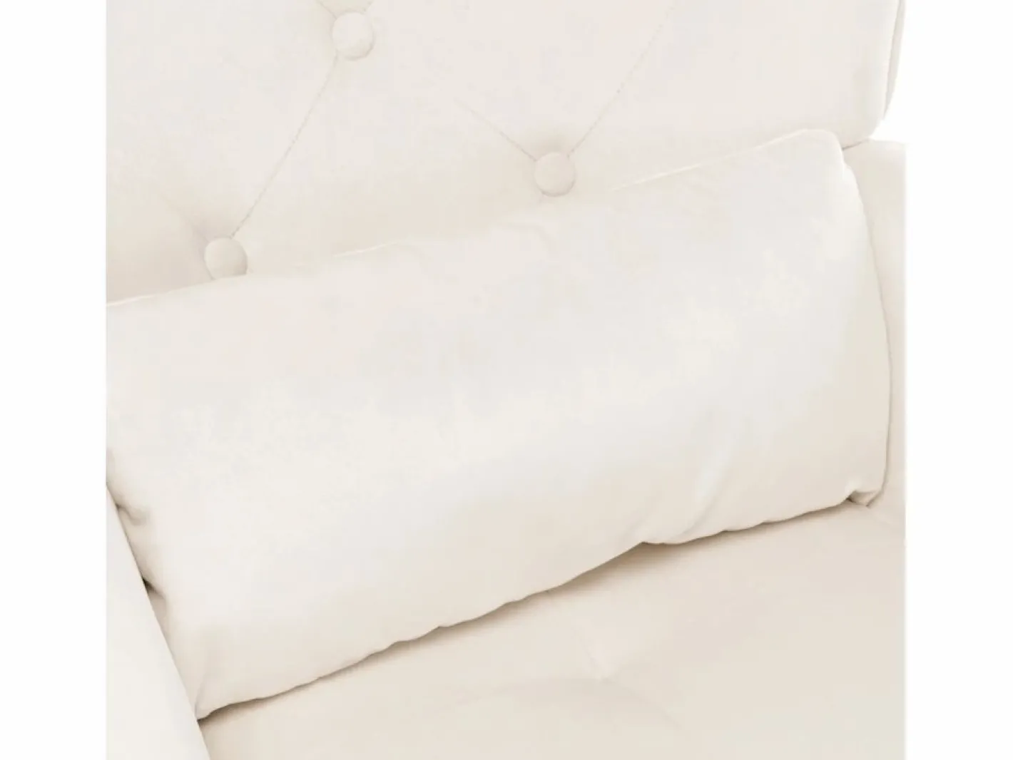 Mecedora moderna tapizada en terciopelo para sala de estar, con respaldo alto y patas de madera, color Beige New
