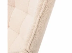 Mecedora para adultos - Mecedora ergonómica para exteriores - Para salón - Jardín - Dormitorio - Beige Clearance
