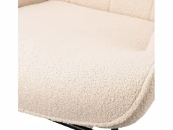 Mecedora para adultos - Mecedora ergonómica para exteriores - Para salón - Jardín - Dormitorio - Beige Clearance