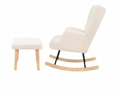 Mecedora Teddy, Chaise Longue con reposacabezas y reposapiés, 150 kg^ Hot