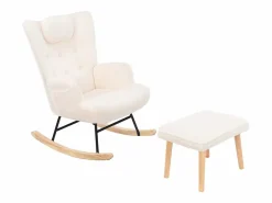 Mecedora Teddy, Chaise Longue con reposacabezas y reposapiés, 150 kg^ Hot