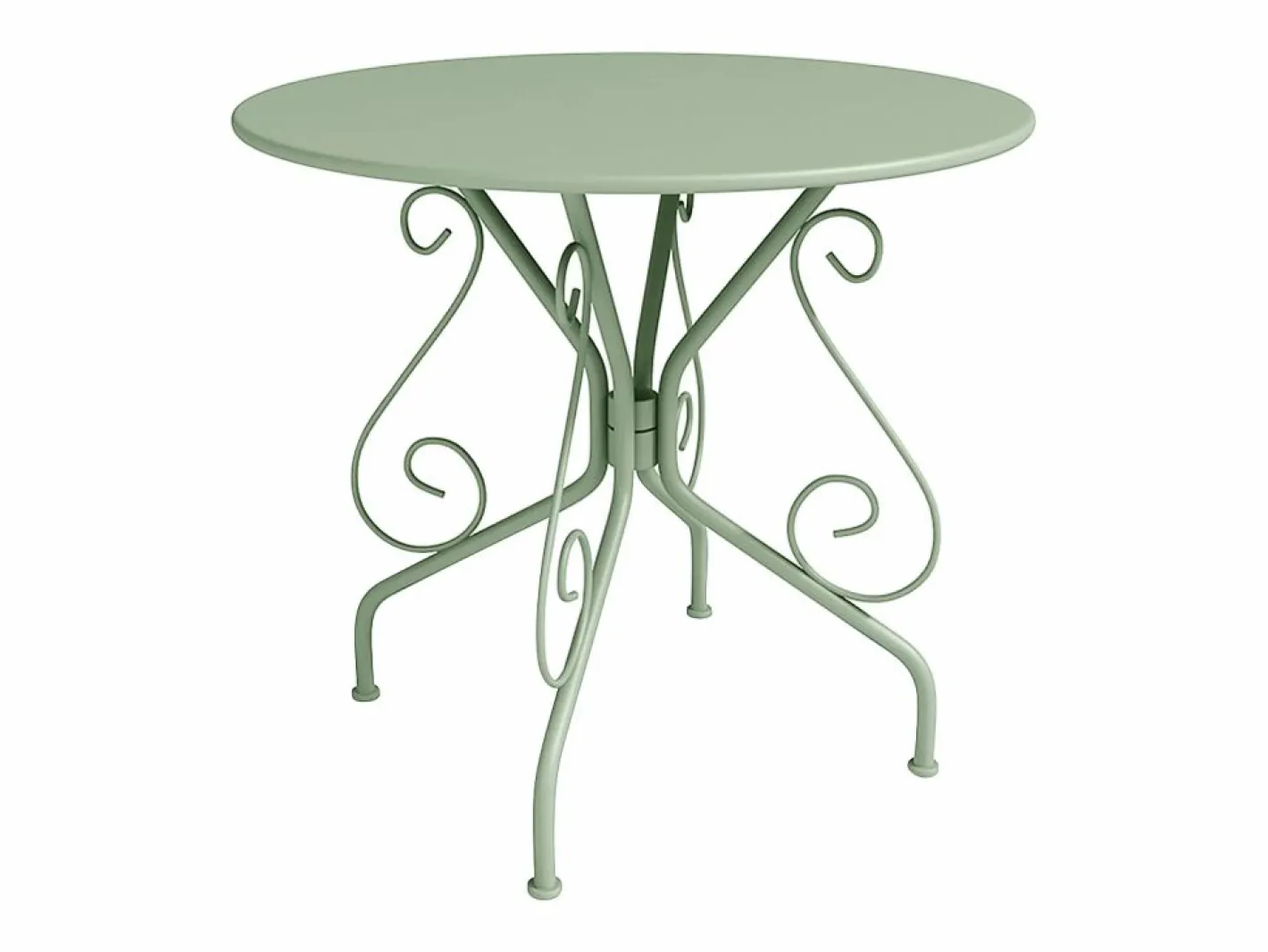 MYLIA Comedores De Jardín|Mesa + 4 sillas jardín metal hierro forjado - GUERMANTES