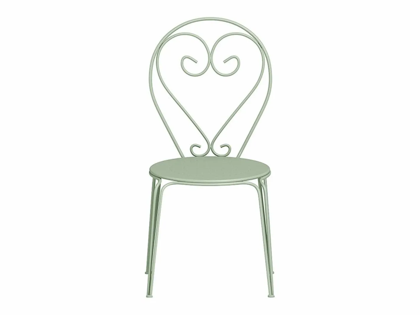 MYLIA Comedores De Jardín|Mesa + 4 sillas jardín metal hierro forjado - GUERMANTES