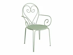 MYLIA Comedores De Jardín|Mesa + 4sillones jardín metal hierro forjado - GUERMANTES
