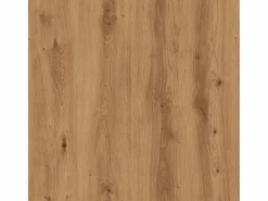 Clicnbuy Mueble Bar|Mesa alta bar con almacenaje madera roble artisian 60x60x102 cm