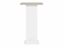 Mesa alta de bar y gris hormigón 60x60x110 cm ES950254^ New