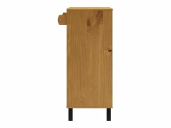 Mesa alta de bar FLAM madera maciza de pino 92x45x110 cm^Clicnbuy Best
