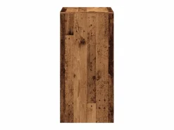 Clicnbuy Mesa alta de bar madera de ingeniería envejecida 51x50x103,5 cm Marru00f3n Online