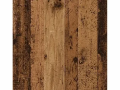 Clicnbuy Mesa alta de bar madera de ingeniería envejecida 51x50x103,5 cm Marru00f3n Online