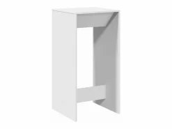 Mesa alta de bar madera de ingeniería blanca 51x50x103,5 cm^vidaxl Online