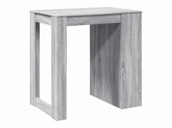 Clicnbuy Mesa Alta|Mesa alta de bar madera ingeniería Sonoma 102x70x103,5 cm