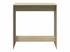 Clicnbuy Mesa alta de bar madera ingeniería roble Sonoma 102x50x103,5 cm Marru00f3n