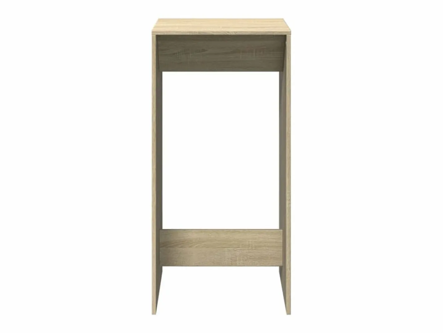 Clicnbuy Mesa Alta|Mesa alta de bar madera ingeniería roble Sonoma 51x50x103,5 cm