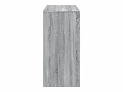 Clicnbuy Mesa Alta|Mesa alta de bar madera ingeniería Sonoma 102x50x103,5 cm