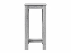 Clicnbuy Mesa Alta|Mesa alta de bar madera ingeniería Sonoma 51x50x103,5 cm