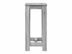 Clicnbuy Mesa Alta|Mesa alta de bar madera ingeniería Sonoma 51x50x103,5 cm