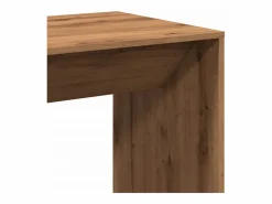 Mesa alta de bar madera ingeniería roble artisian 51x50x103,5cm^Clicnbuy New