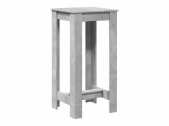 Clicnbuy Mesa alta de bar madera ingeniería hormigón 51x50x103,5 cm Gris Online