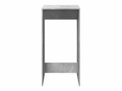 Mesa alta de bar madera ingeniería hormigón 51x50x103,5 cm^Clicnbuy Best
