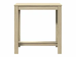 Mesa alta de bar madera ingeniería roble Sonoma 102x50x103,5 cm^Clicnbuy Discount