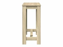 Mesa alta de bar madera ingeniería roble Sonoma 102x50x103,5 cm^Clicnbuy Discount
