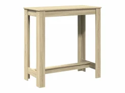 Mesa alta de bar madera ingeniería roble Sonoma 102x50x103,5 cm^Clicnbuy Discount