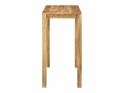Mesa alta de bar madera maciza de mango 112x55x108 cm^Clicnbuy New