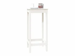 Mesa alta de bar madera maciza de pino 50x50x110 cm^Clicnbuy Sale