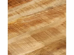 vidaxl Mesa alta de bar madera maciza de mango 112x55x108 cm Color natural claro Clearance