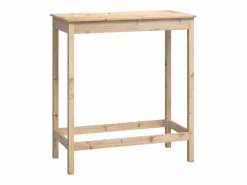 Mesa alta de bar madera maciza de pino 100x50x110 cm^Clicnbuy Hot