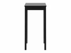 Mesa alta de bar negra de MDF 55x55x107 cm^Clicnbuy
