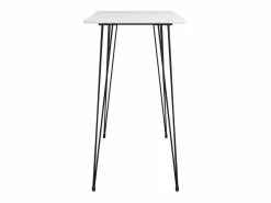 Clicnbuy Mesa alta de cocina 120x60x105 cm Blanco Clearance