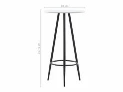Mesa alta de cocina MDF 60x107,5 cm^Clicnbuy Discount