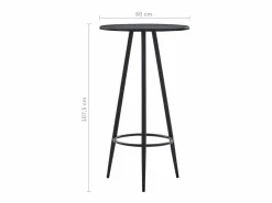 Mesa alta de cocina MDF 60x107,5 cm^Clicnbuy Best