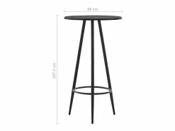 Mesa alta de cocina MDF 60x107,5 cm^Clicnbuy Best