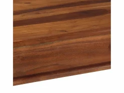 Clicnbuy Mesa alta de madera maciza de acacia 120x60x107 cm Marru00f3n Outlet