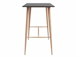 vidaxl Mesa Alta|Mesa alta y taburetes de bar 7 piezas y gris