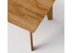 Mesa ARIS 138 x 80 cm para cocina, salón, comedor Roble Craft^ Best