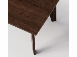 Mesa De Comedor|Mesa ARIS 138 x 80 cm para cocina, salón, comedor Roble Chocolate