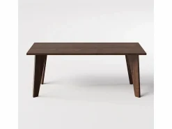 Mesa De Comedor|Mesa ARIS 138 x 80 cm para cocina, salón, comedor Roble Chocolate