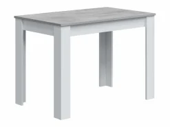 Mesa auxiliar Cloe para Cocina/Salón Artik y Cemento 78x109x67 cm Blanco Sale