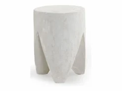 Mesa auxiliar color cemento de poliresina^ Outlet